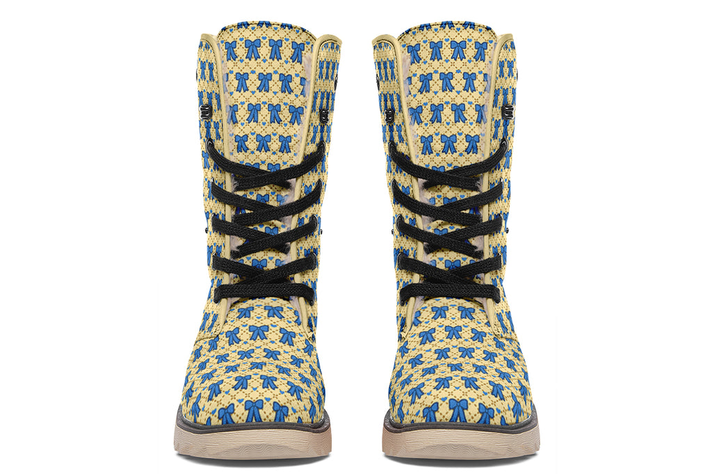 Cobalt Bows on Butter