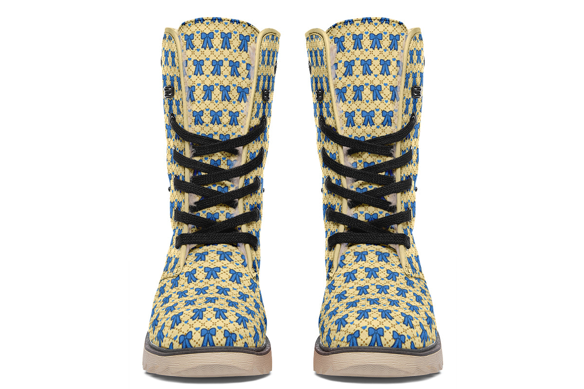 Cobalt Bows on Butter