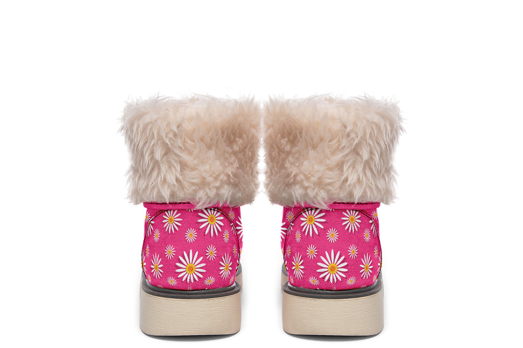 Daisies On Hot Pink