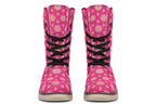 Daisies On Hot Pink