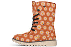 Daisies On Orange