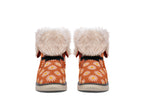 Daisies On Orange