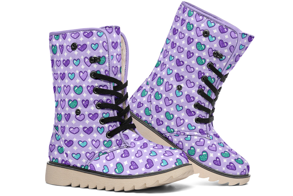 Glitter Hearts