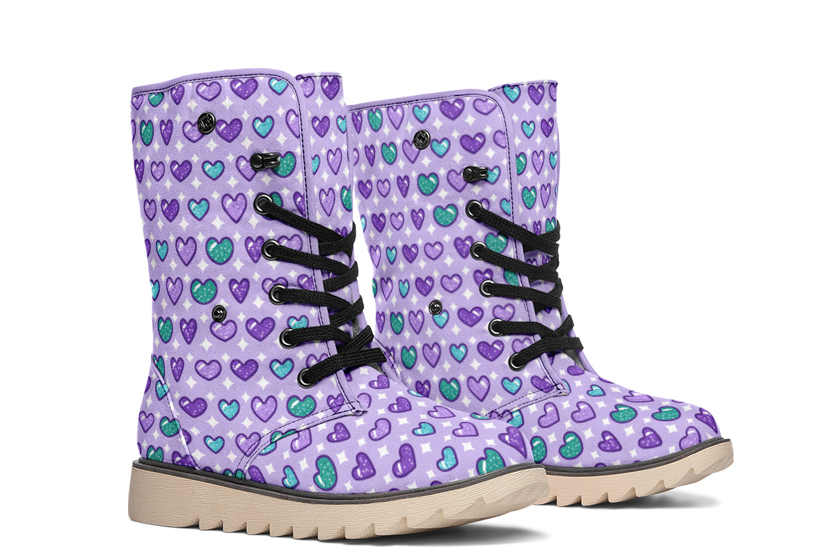 Glitter Hearts