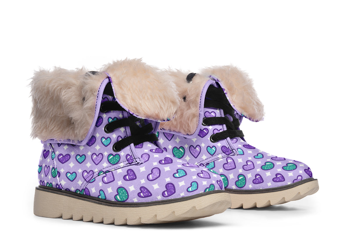 Glitter Hearts