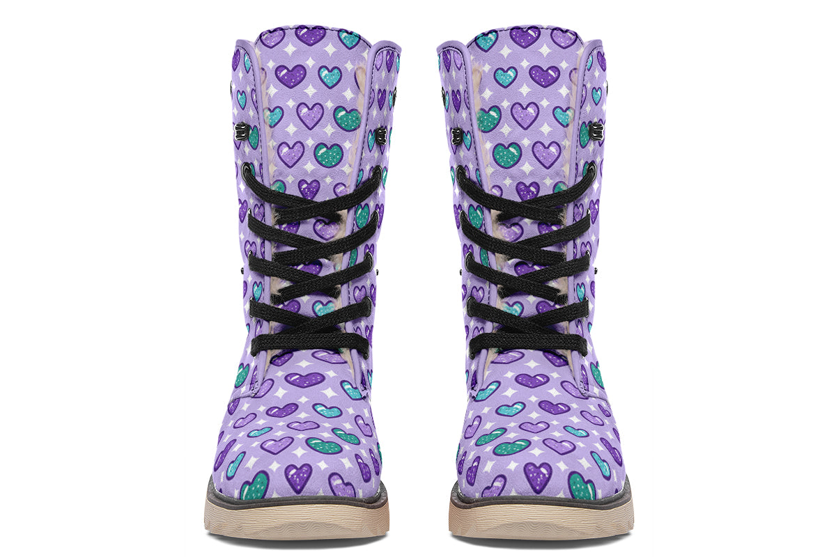 Glitter Hearts