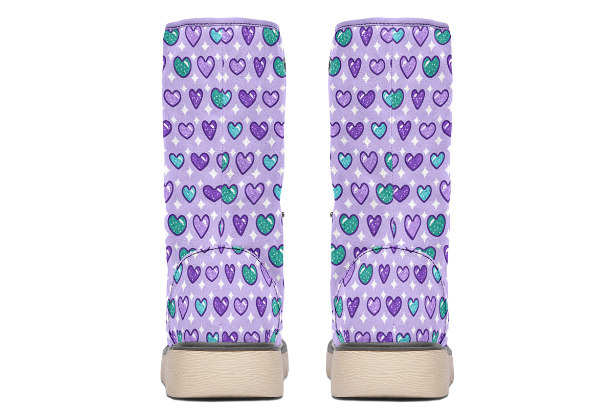 Glitter Hearts