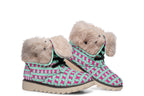 Hot Pink Bows on Mint