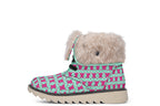 Hot Pink Bows on Mint