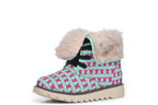 Hot Pink Bows on Mint