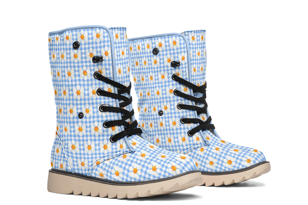 Painted Daisy Gingham