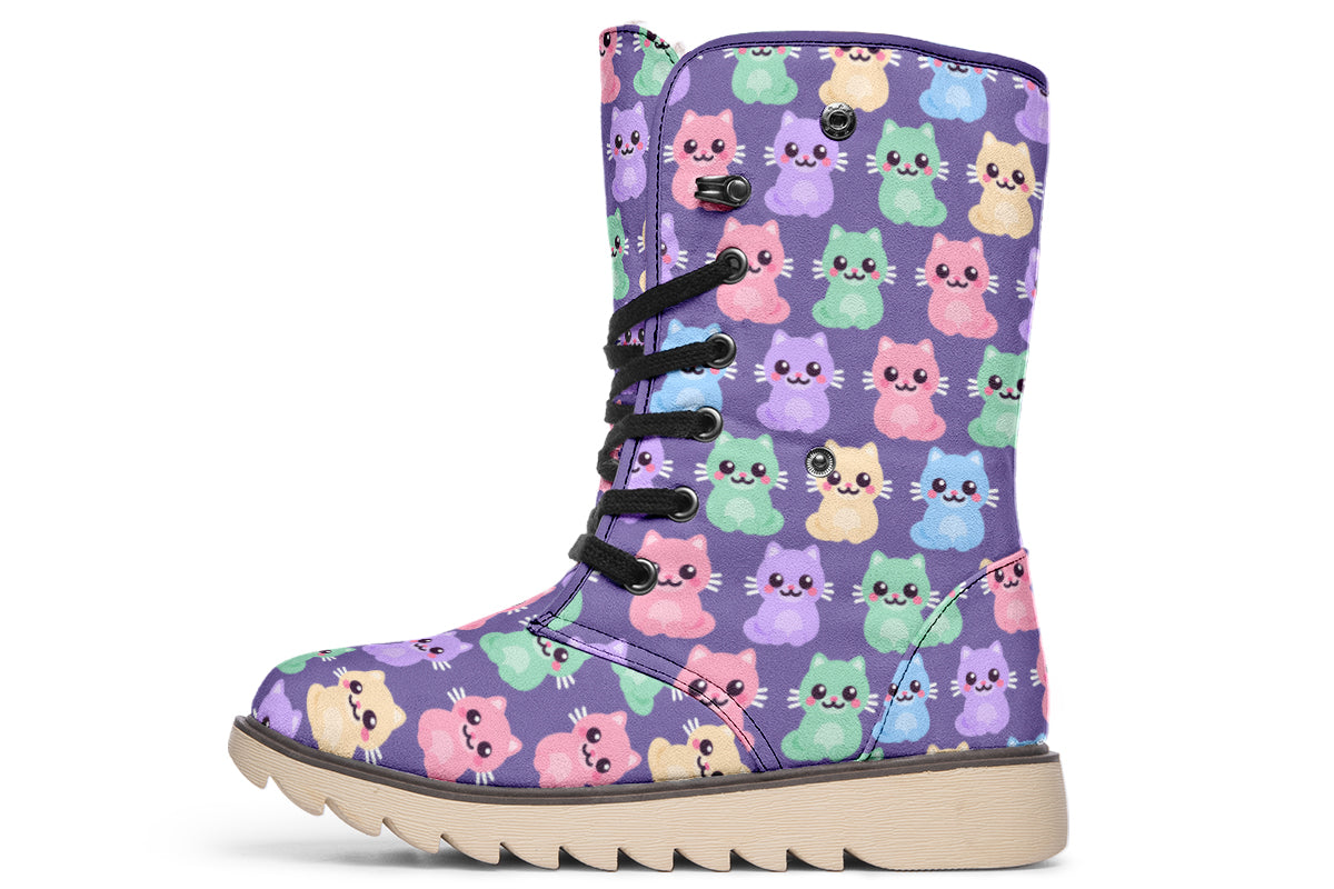 Pastel Cat Stack