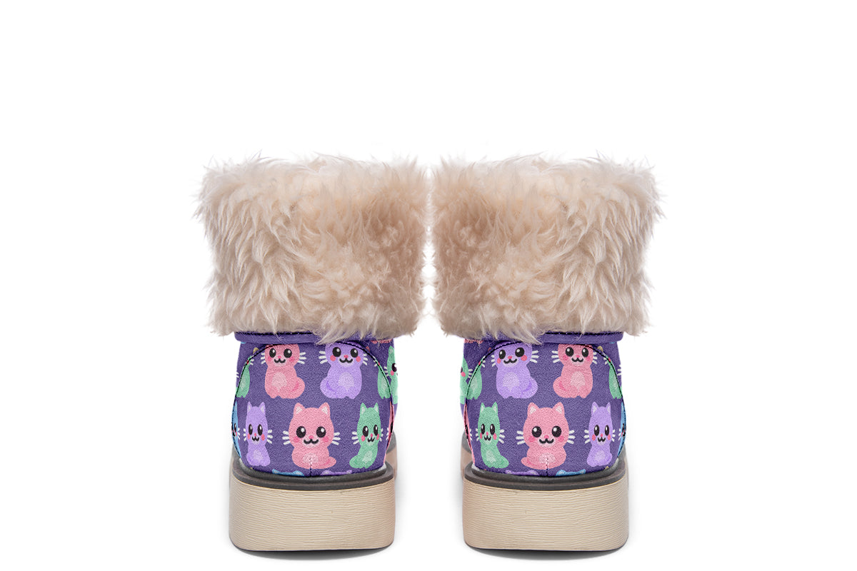 Pastel Cat Stack