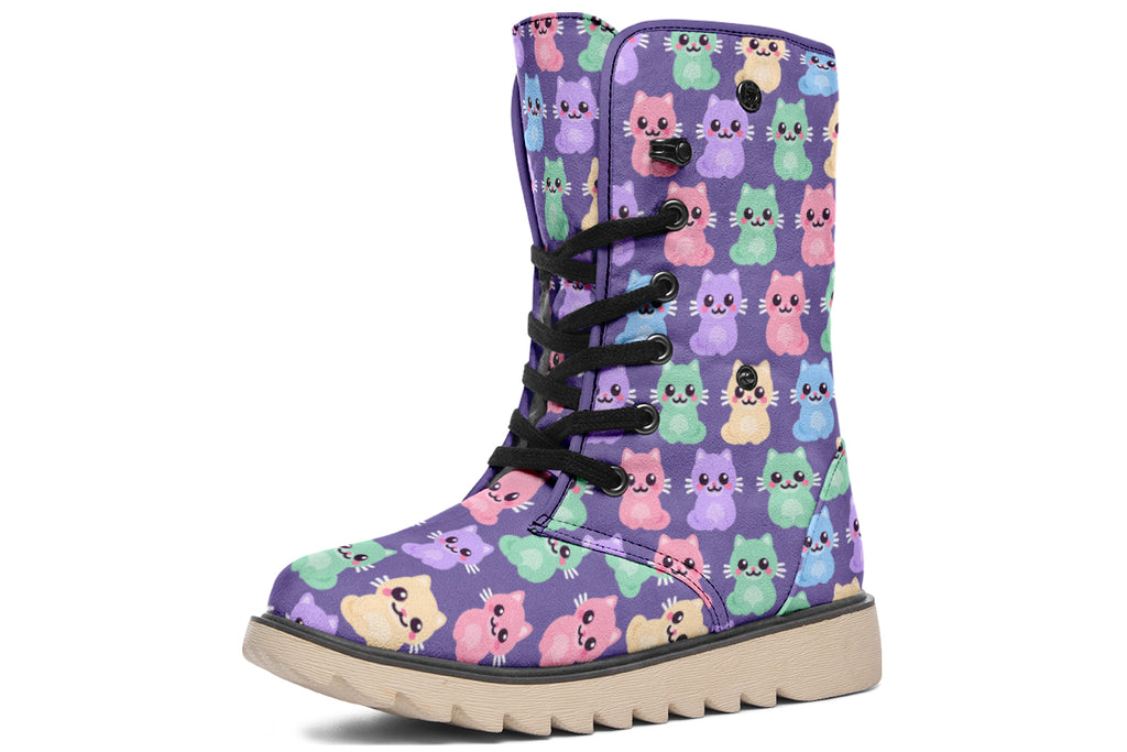 Pastel Cat Stack