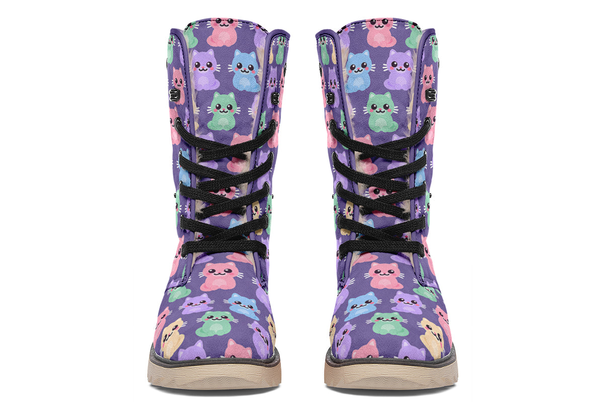 Pastel Cat Stack