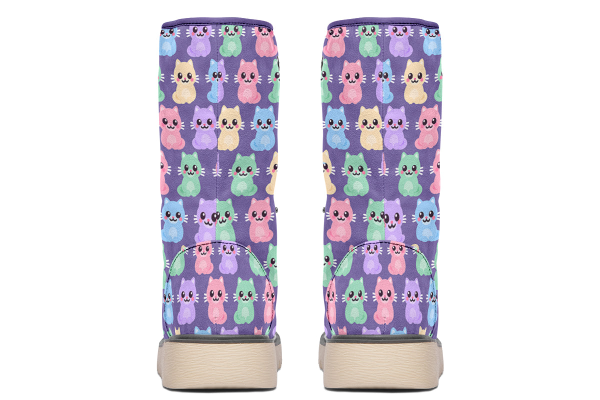 Pastel Cat Stack