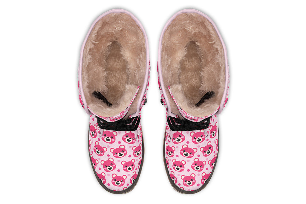 Pink Bear Faces