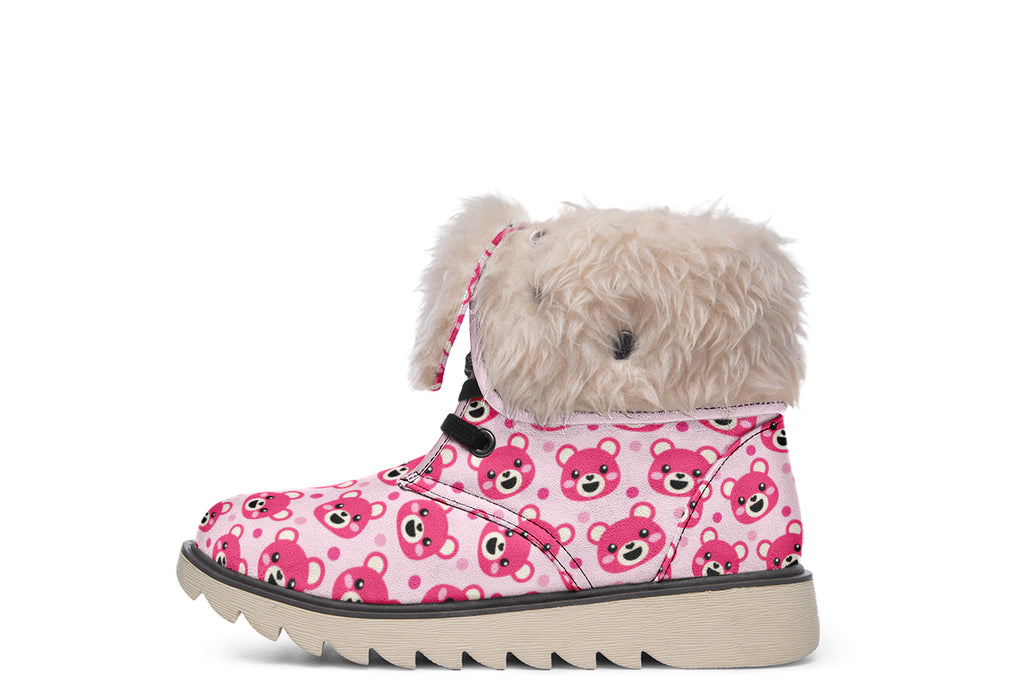Pink Bear Faces
