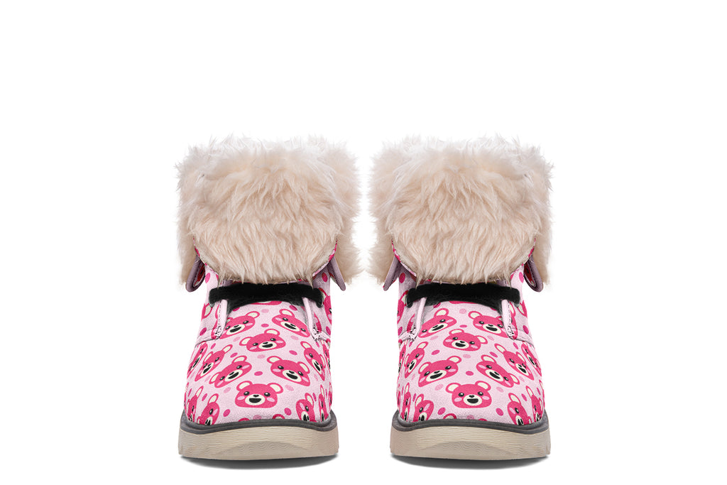 Pink Bear Faces