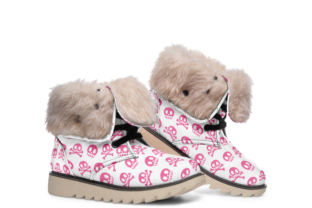 Pink Crossbones