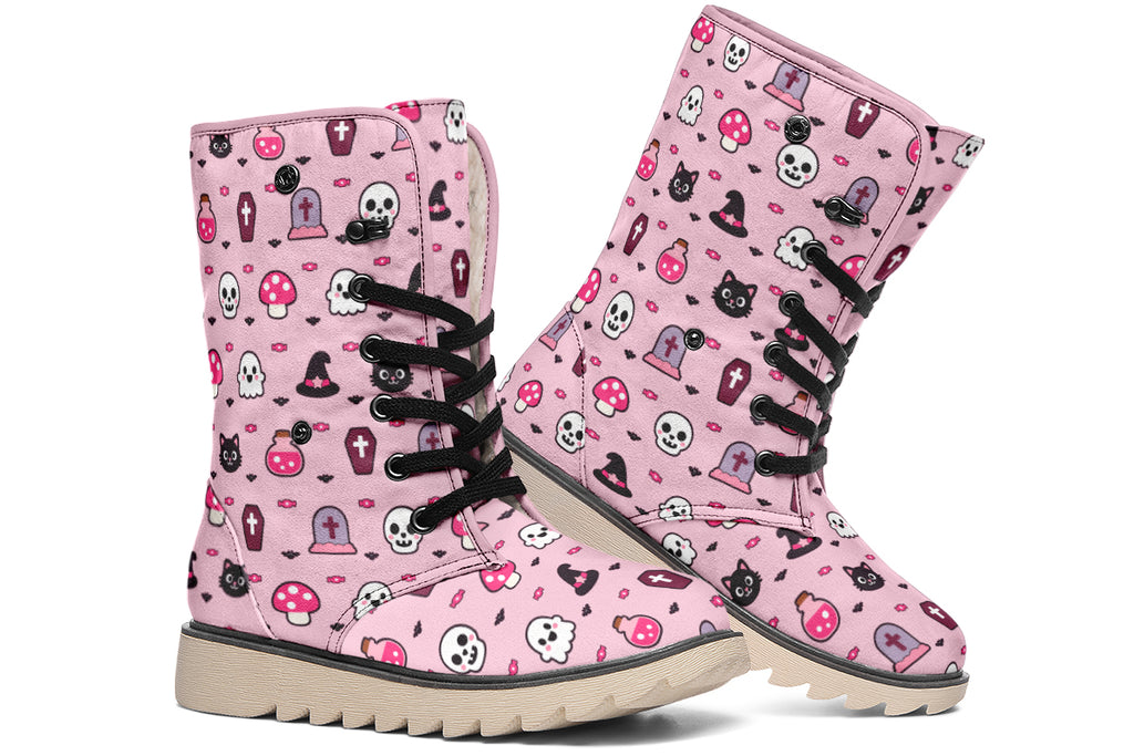 Pink Halloween Icons