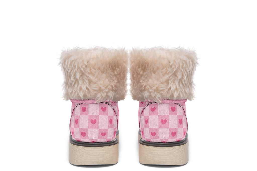 Pink Heart Check