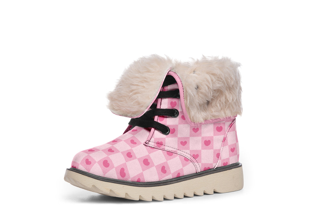 Pink Heart Check