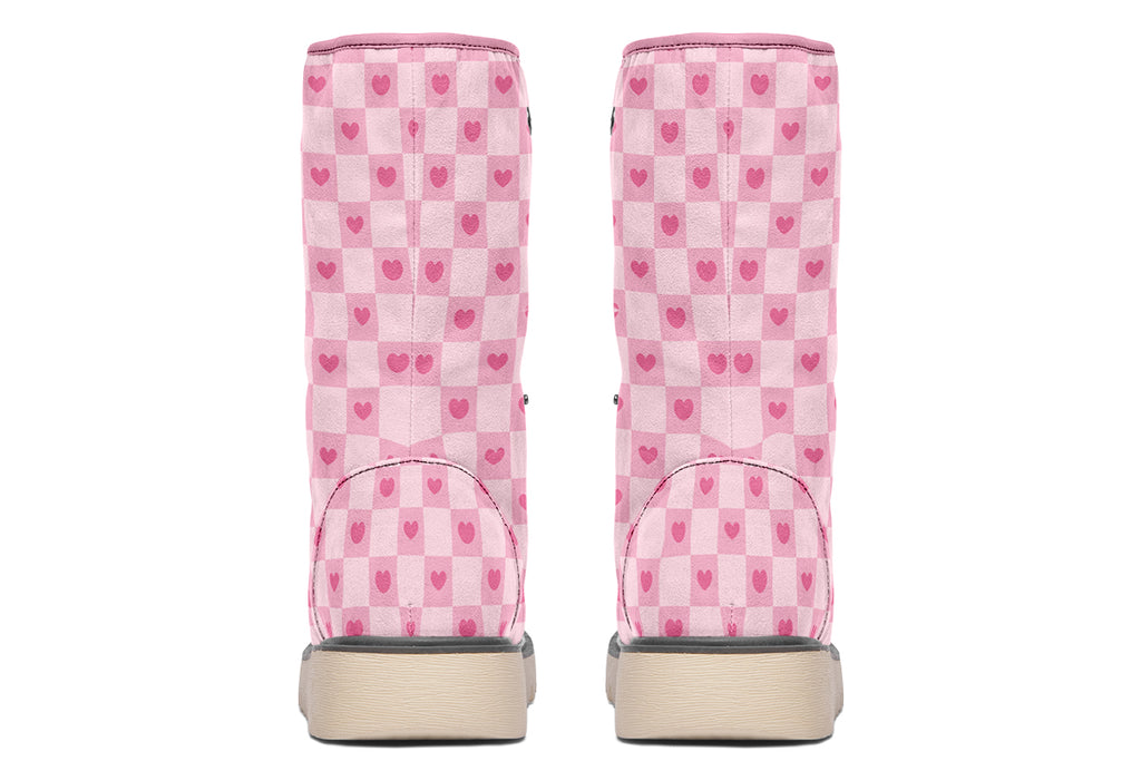 Pink Heart Check
