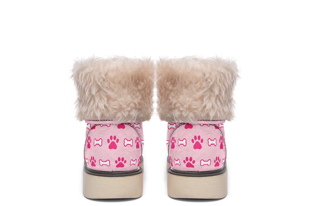 Pink Paws And Bones