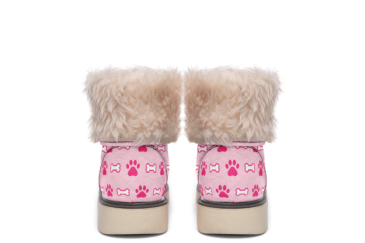 Pink Paws And Bones