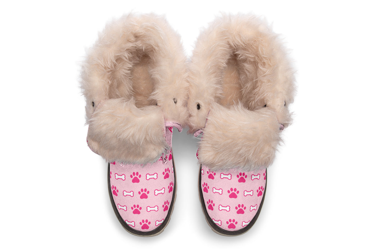Pink Paws And Bones