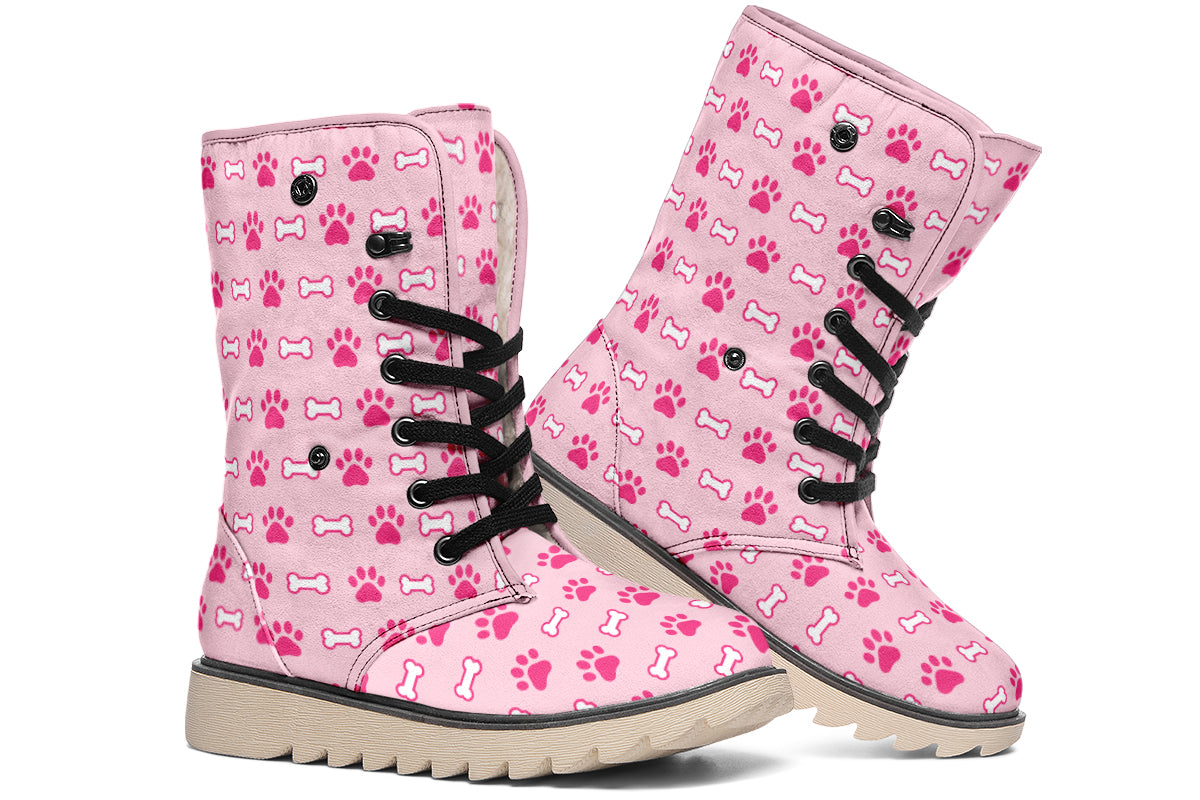 Pink Paws And Bones