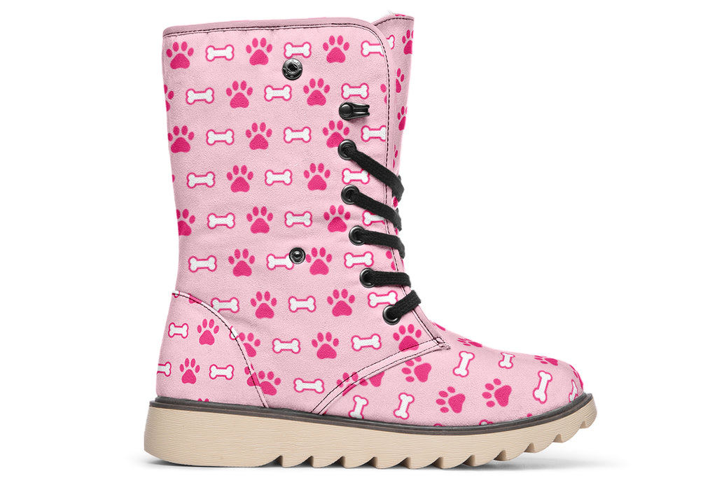 Pink Paws And Bones