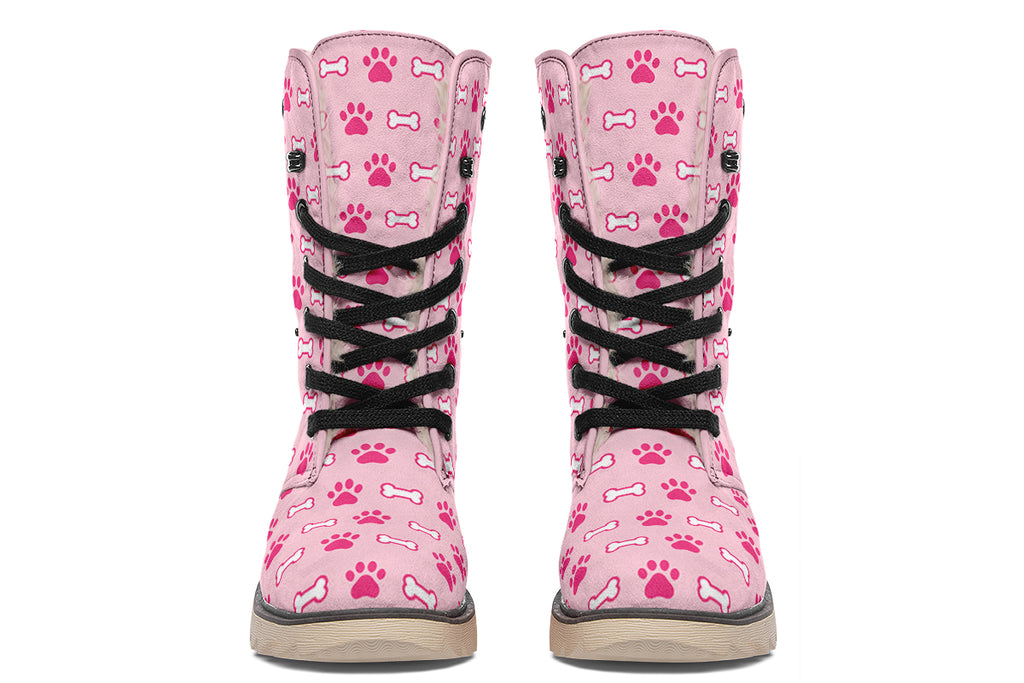 Pink Paws And Bones