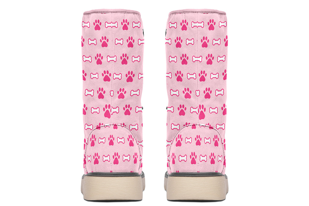 Pink Paws And Bones
