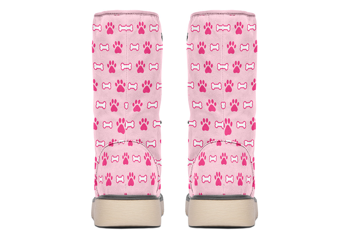 Pink Paws And Bones