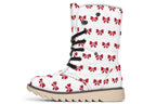 Ribbon Red on White