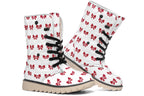 Ribbon Red on White