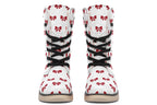 Ribbon Red on White