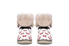 Ribbon Red on White