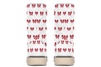 Ribbon Red on White