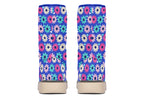 Royal Blue Retro Daisies