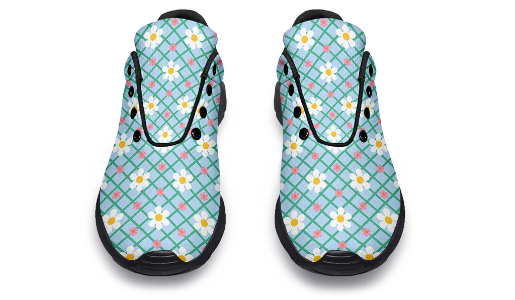 Blue Daisy Lattice