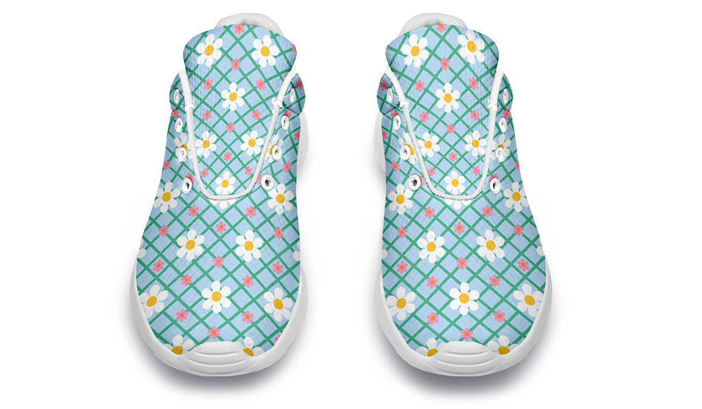 Blue Daisy Lattice
