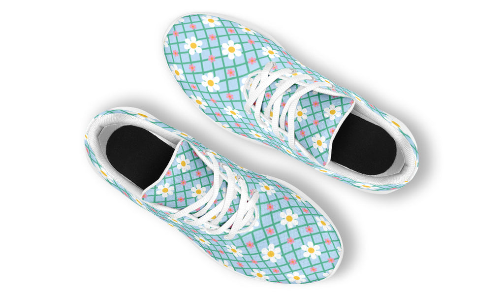 Blue Daisy Lattice