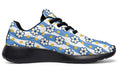 Blue Daisy Stripe