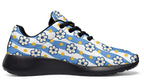 Blue Daisy Stripe