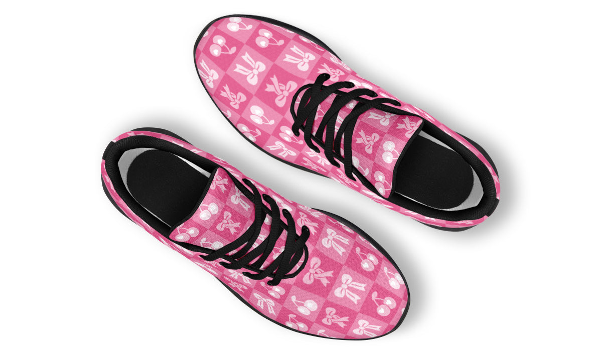 Bow And Cherry Check
