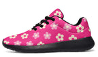Cream Flowers On Hot Pink