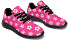 Cream Flowers On Hot Pink